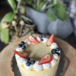 Durian Mousse Cake