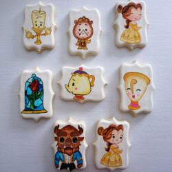 Beauty and The Beast Cookies Oishiiisweets Cookies