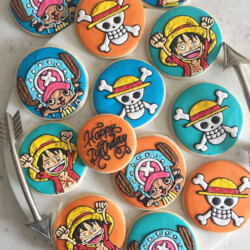 One Piece Anime Cookies Oishiiisweets