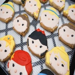 Tsum Tsum Princess Cookies Oishiiisweets custom cookies