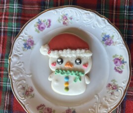Do you want to eat the snowman? Holidays Cookies Toronto Markham Cute Sugar Anime Cartoon