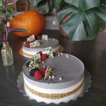 Black Sesame Tofu Cheesecake cake delivery