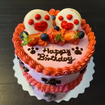 Strawberry Dog Cake Dog Cake Toronto