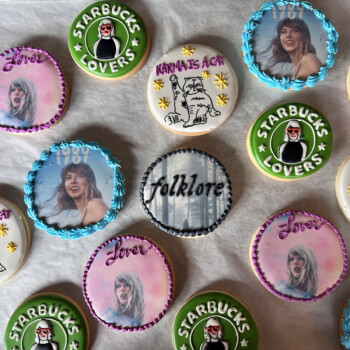 Printed Taylor Swift Cookies